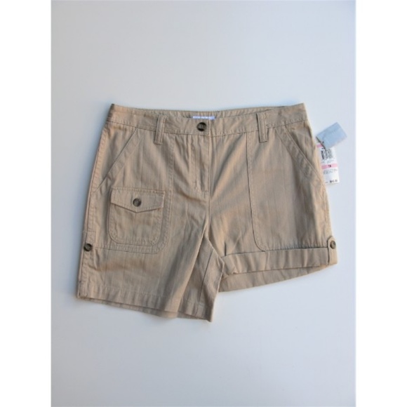4/$25 Saturday Style Chino Cargo Shorts NWT - Picture 2 of 4